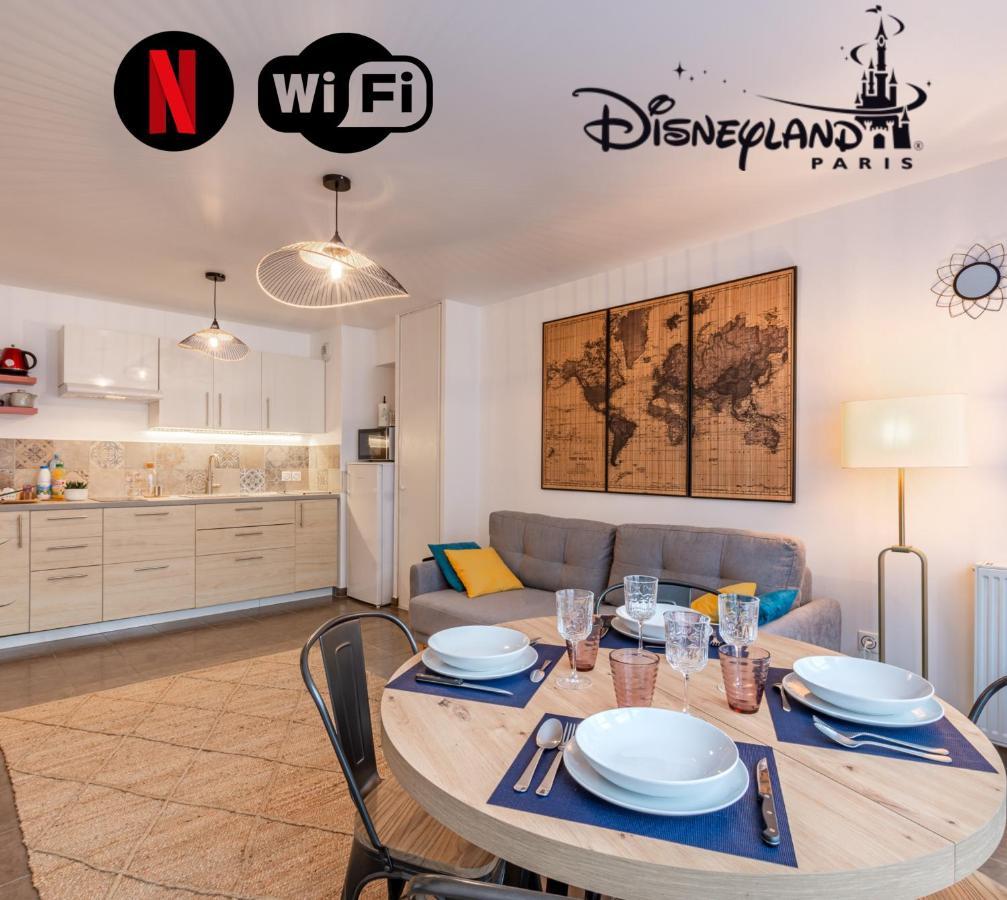 Appartement Cosy Tres Proche Disney Coupvray Esterno foto